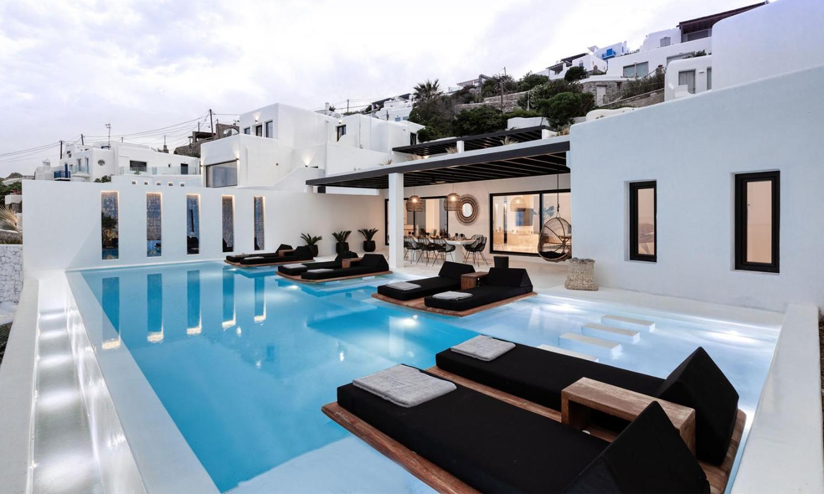 Psarou Black Villa 2 Εξωτερικό φωτογραφία