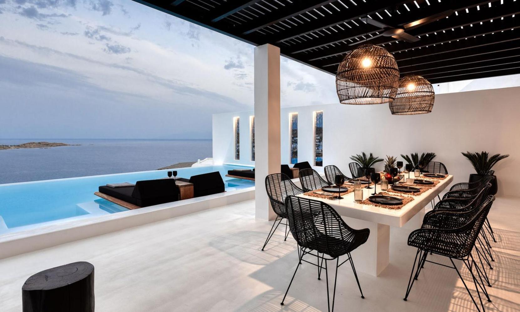 Psarou Black Villa 2 Εξωτερικό φωτογραφία