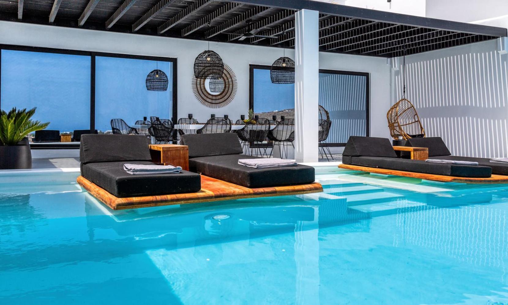 Psarou Black Villa 2 Εξωτερικό φωτογραφία